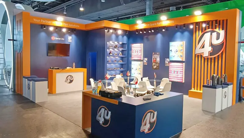 4U Genel Auto · Automechanika fuar standı — 2024