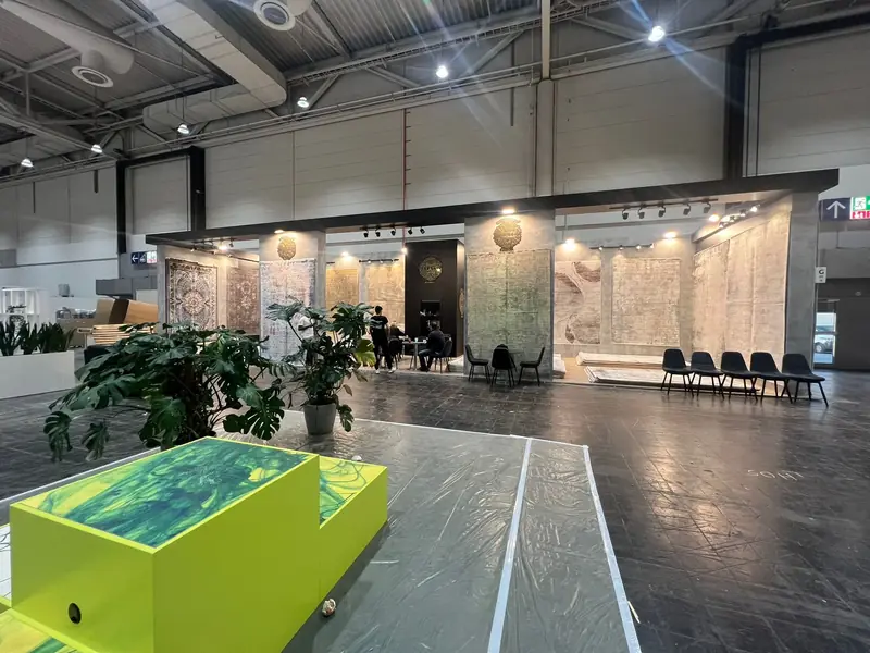 Palazzo Halı · Domotex fuar standı — 2024