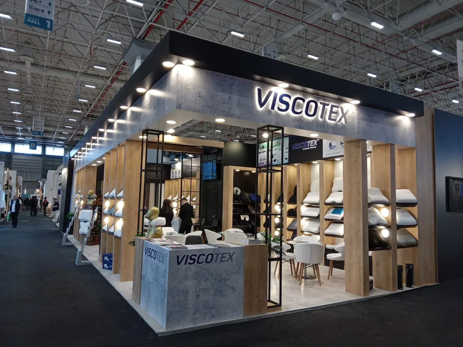Viscotex · Hometex Messestand — 2023